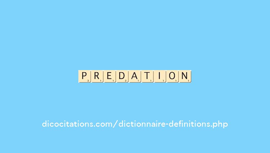 predation predation