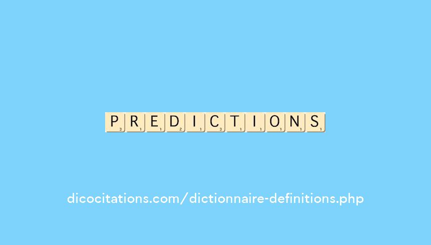 predictions