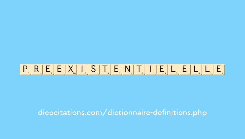 preexistentiel--elle