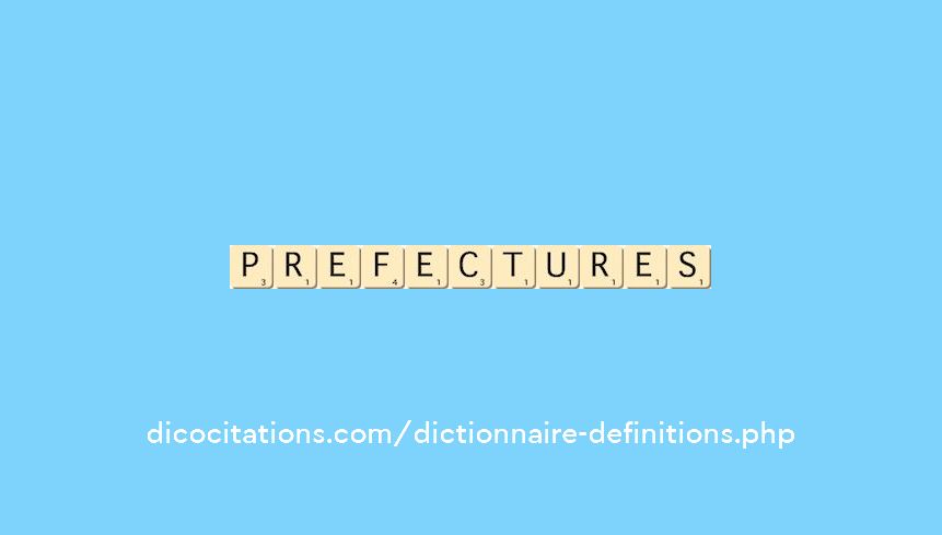 prefectures prefectures