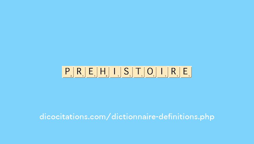 prehistoire