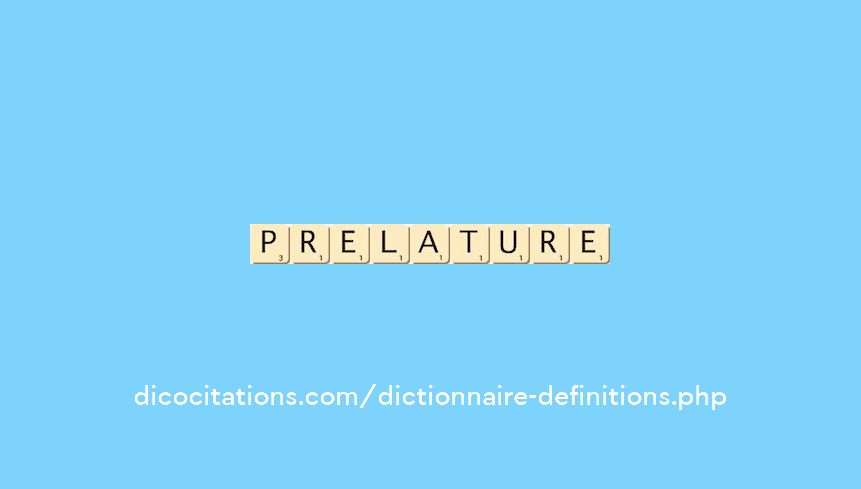 prelature