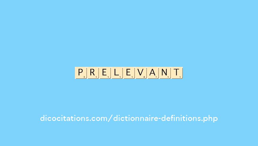 prelevant prelevant