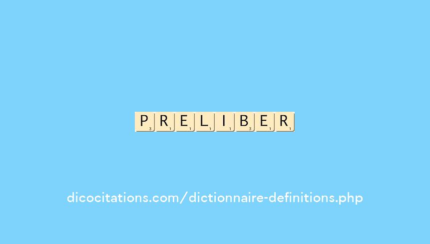 preliber