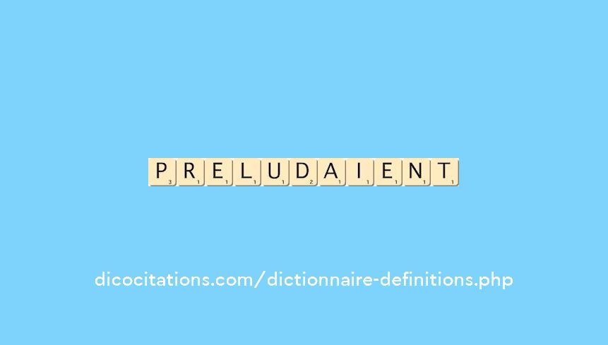 preludaient preludaient
