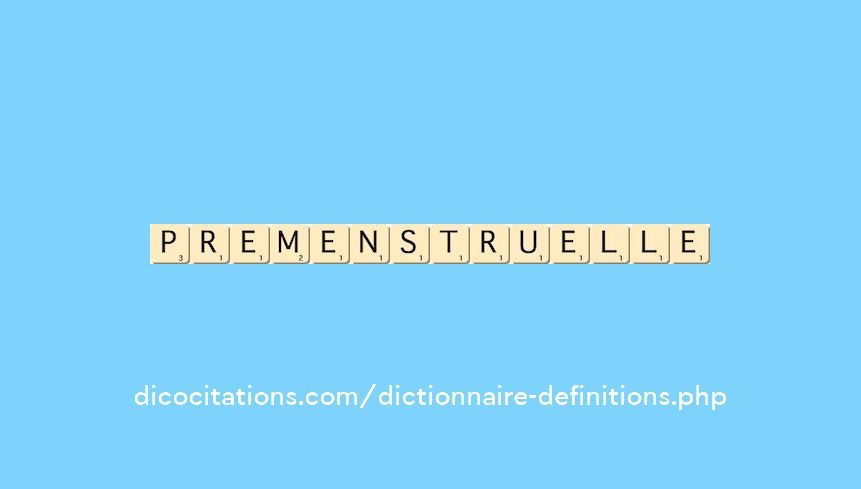 premenstruelle premenstruelle