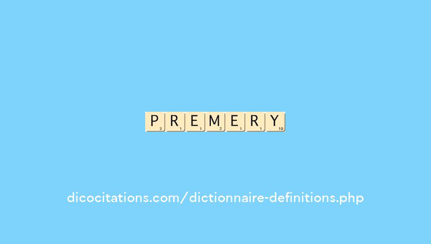 premery