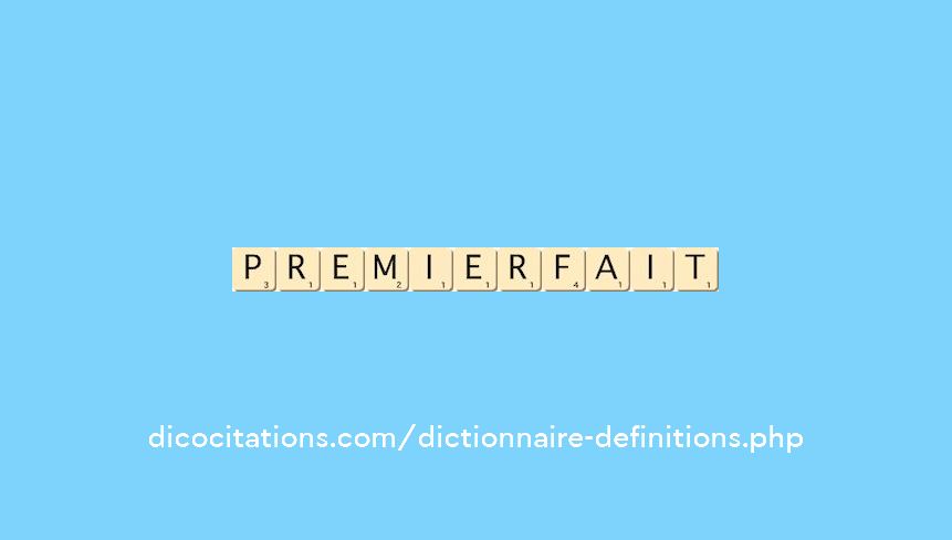 premierfait