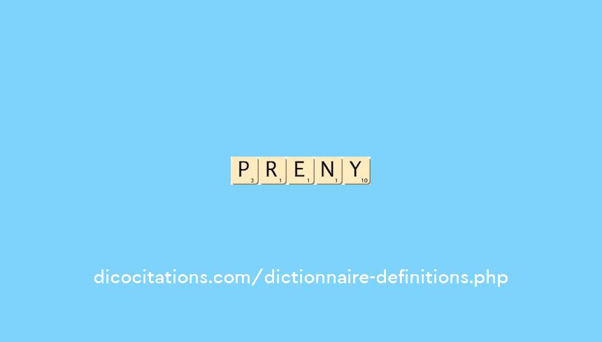 preny
