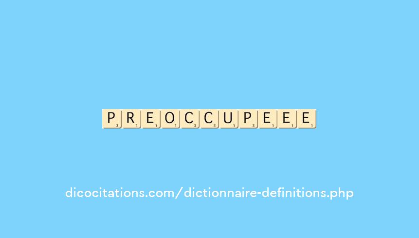 preoccupe--ee