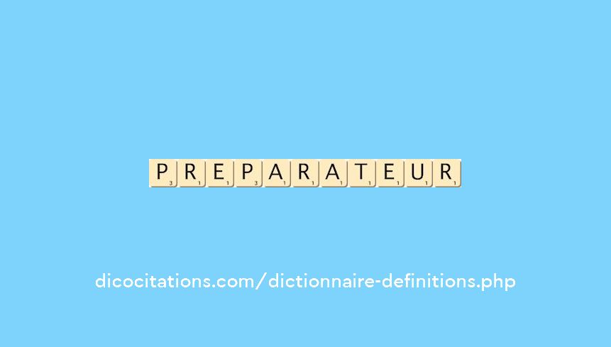 preparateur