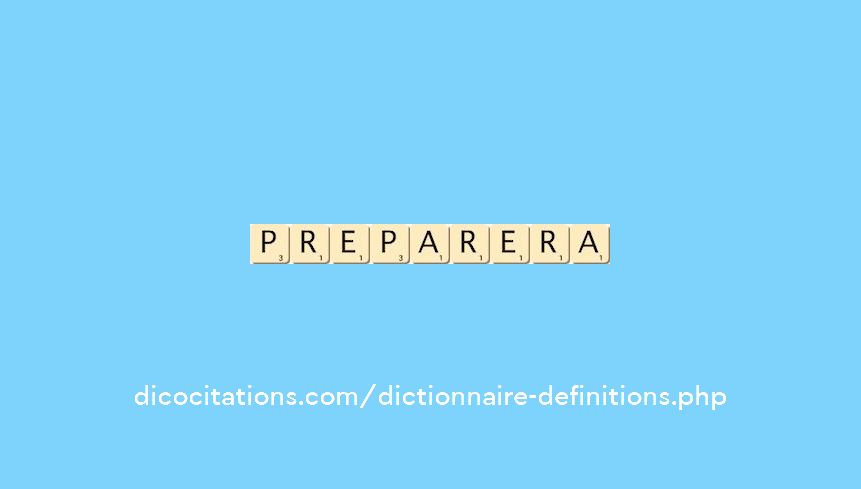 preparera preparera