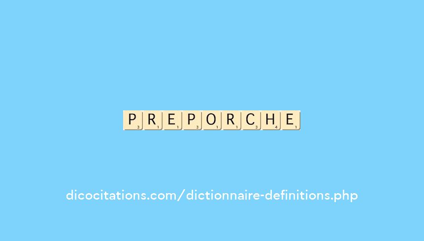 preporche