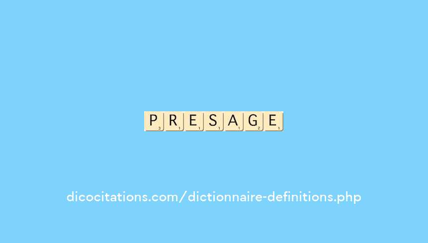 presage presage
