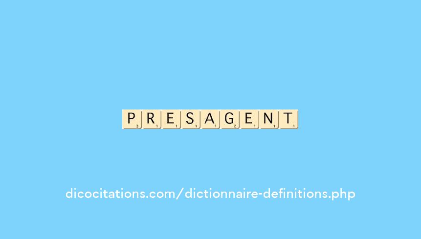 presagent presagent