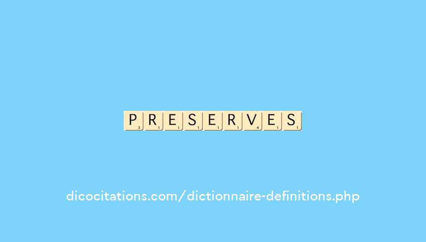 preserves preserves