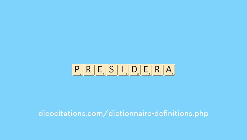 presidera presidera