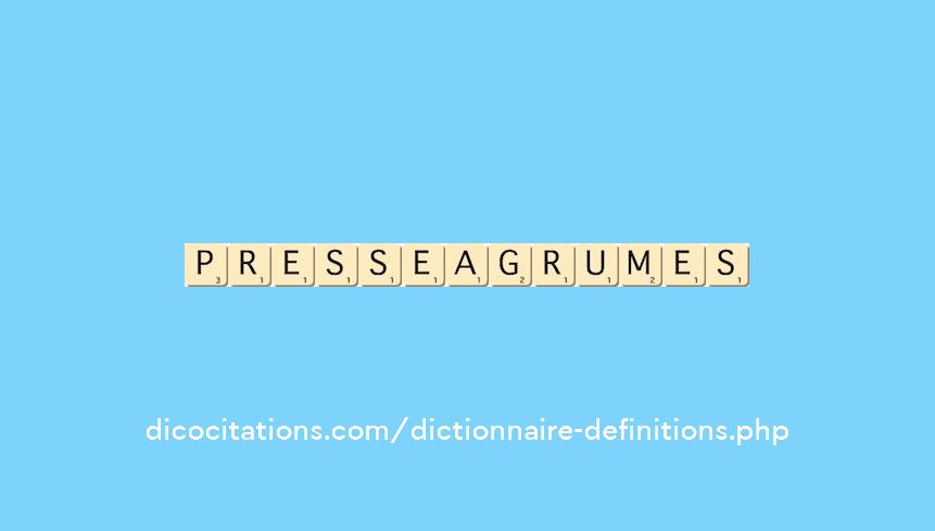 presse-agrumes