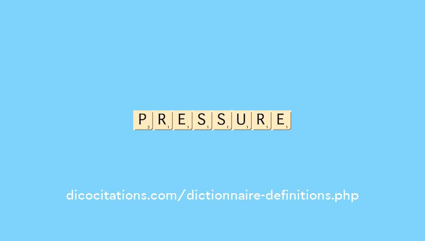 pressure