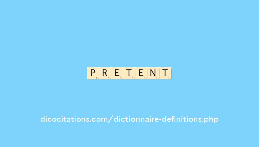 pretent pretent
