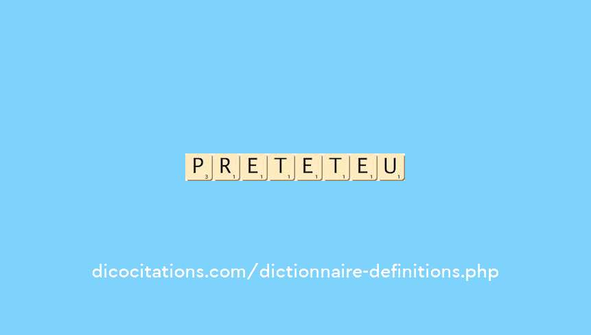 pretentieux pretentieux