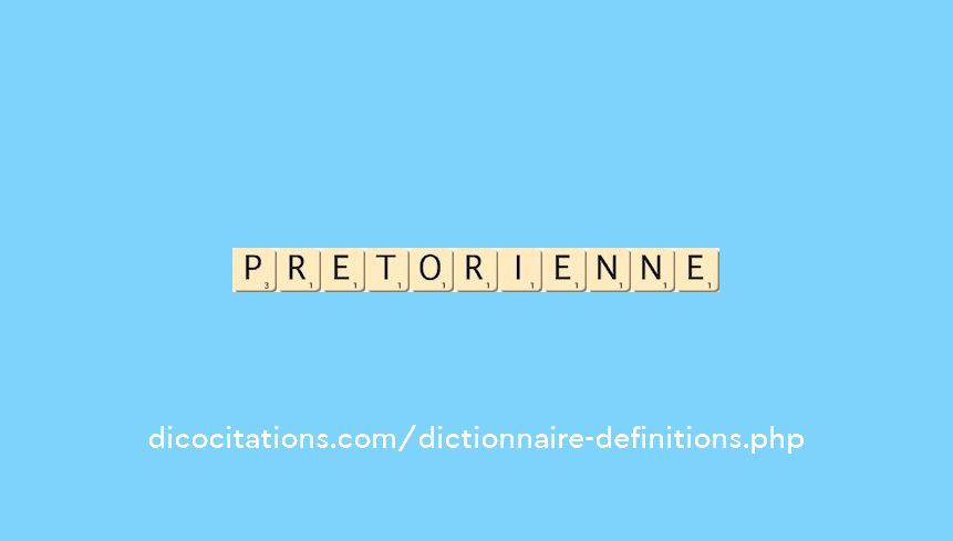 pretorienne
