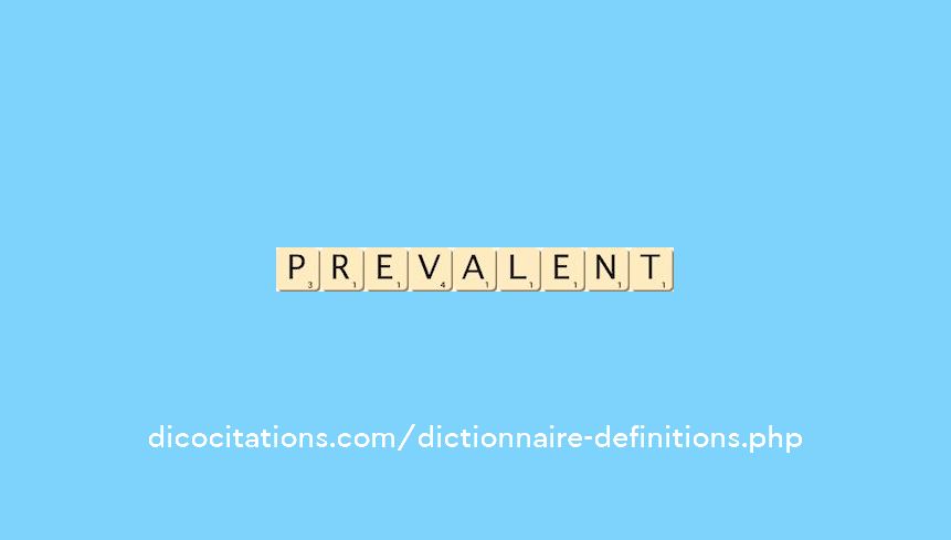 prevalent prevalent