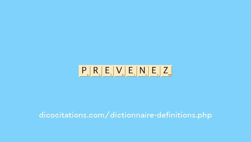 prevenez