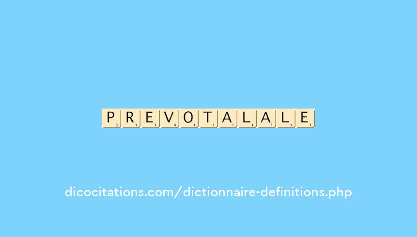 prevotal--ale