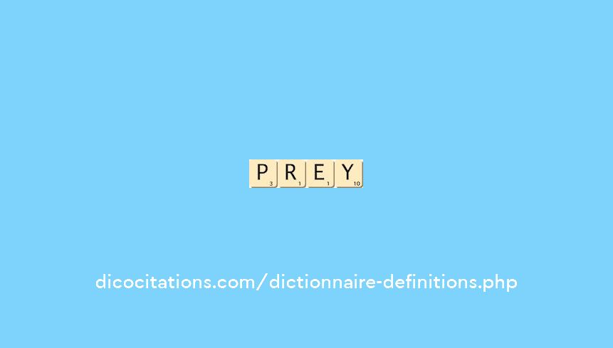 prey
