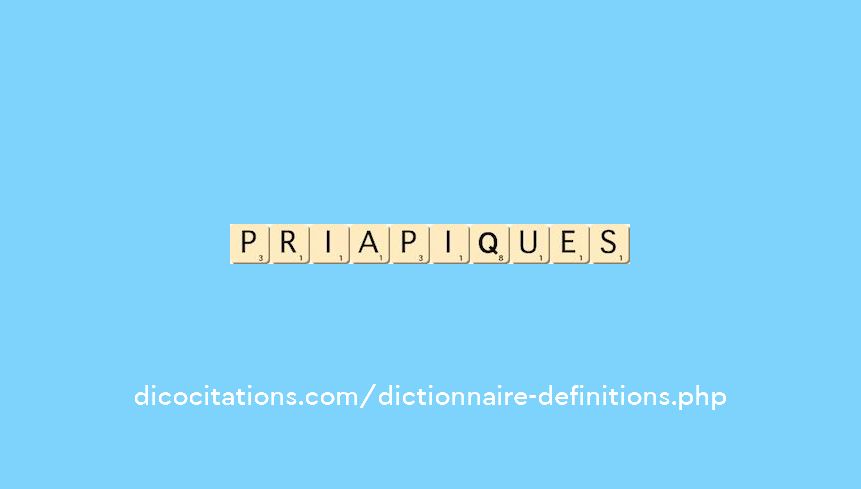 priapiques priapiques