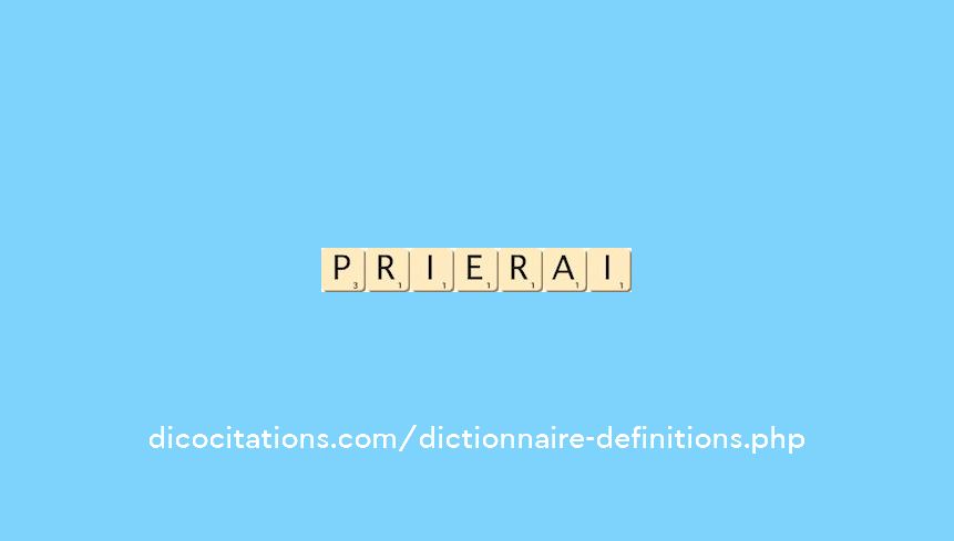 prierai