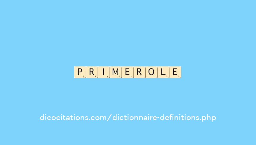 primerole