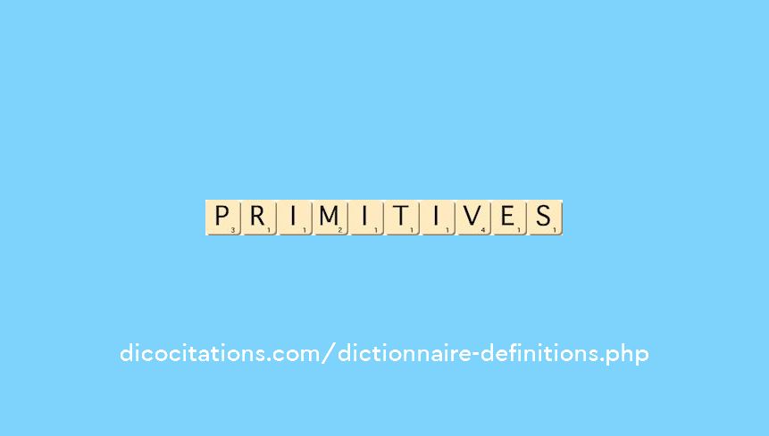 primitives primitives