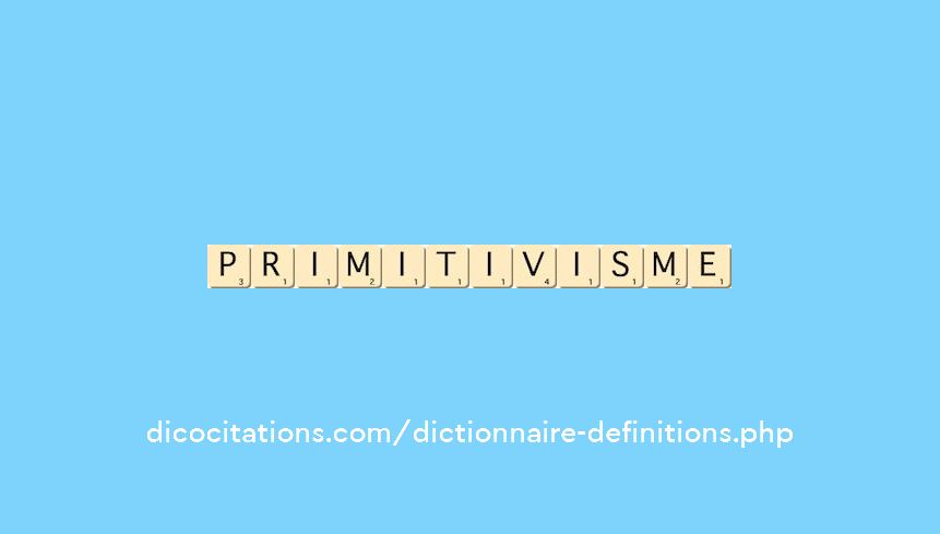 primitivisme primitivisme