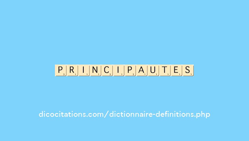 principautes