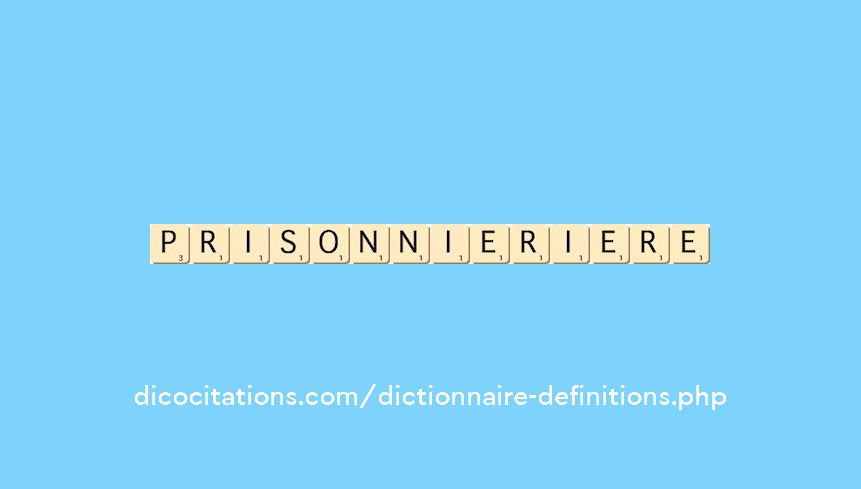 prisonnier--iere