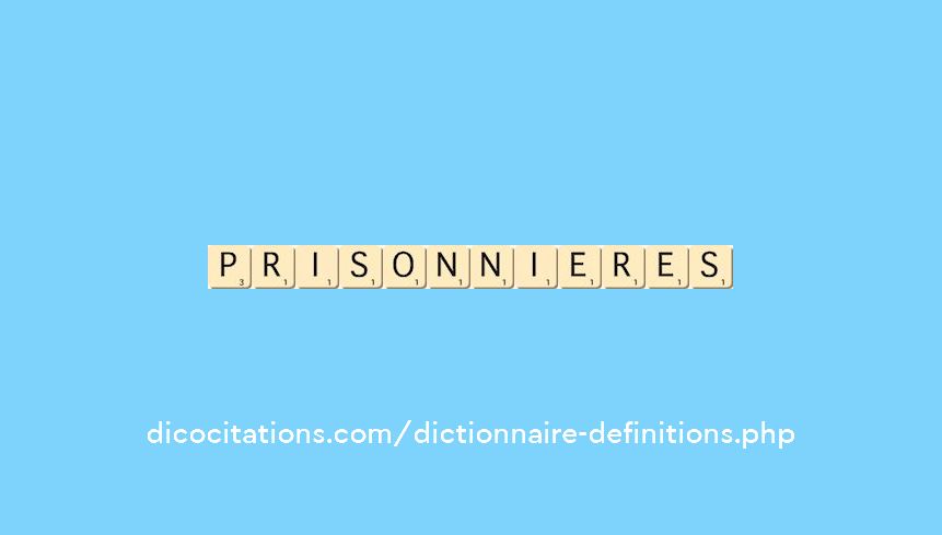 prisonnieres