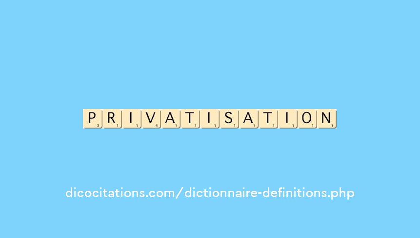 privatisation