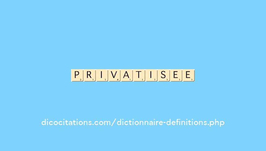 privatisee