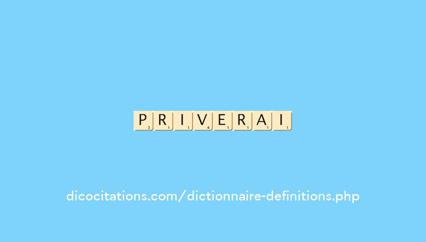 priverai priverai