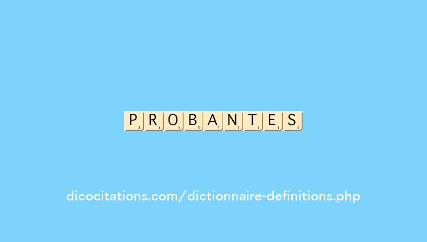 probantes