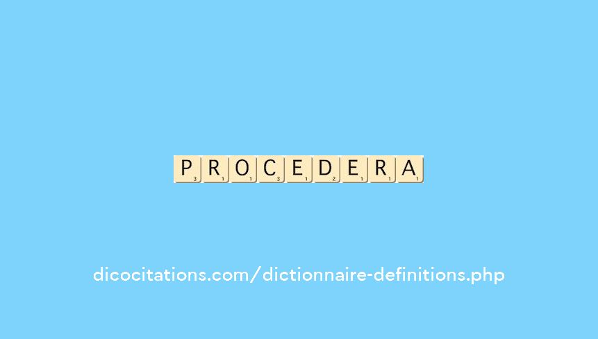 procedera procedera