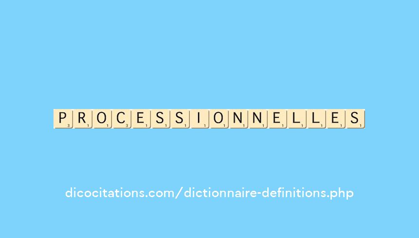processionnelles processionnelles