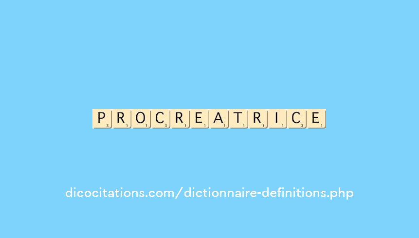 procreatrice procreatrice