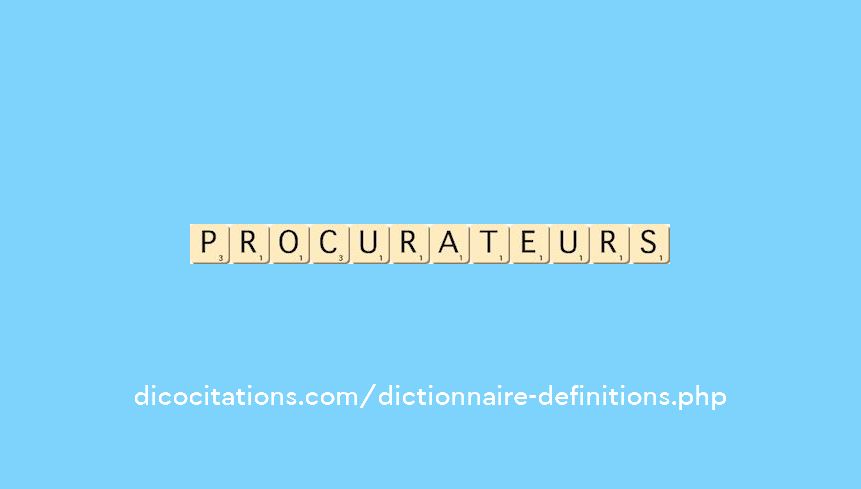 procurateurs procurateurs