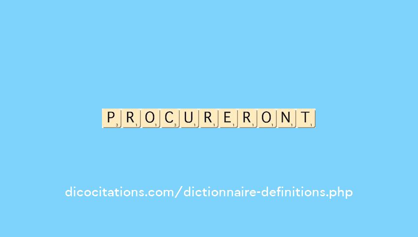 procureront procureront