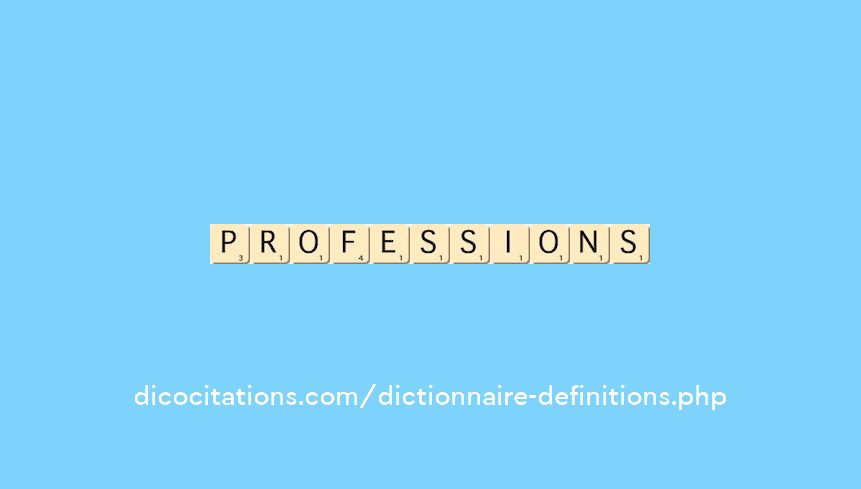 professions