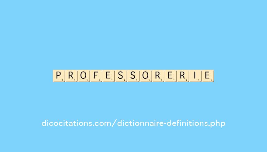 professorerie