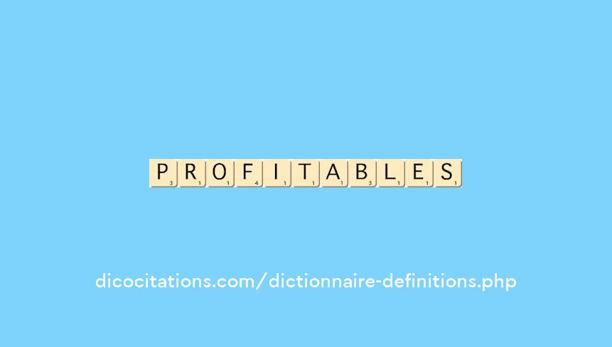 profitables